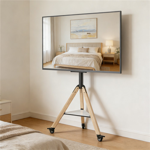Mobile studio easel floor - mobile, tv