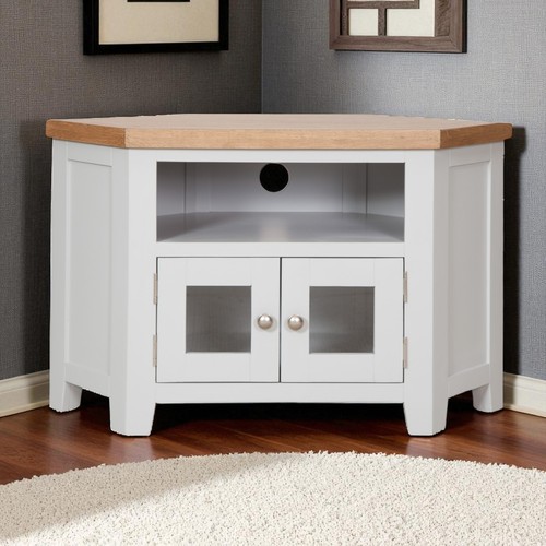 Corner stand oak solid - solid, unit