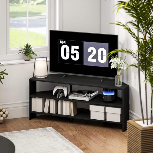Homcom corner stand with 2 - stand,