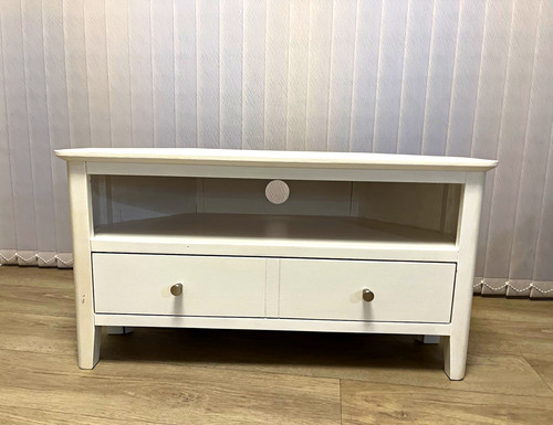 Corner white wood - wood, stand