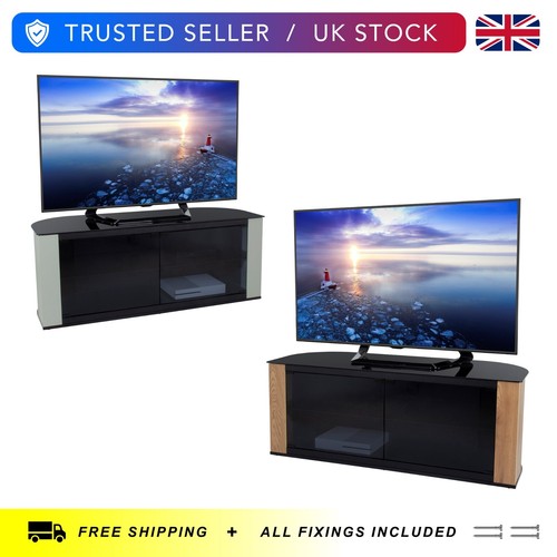 Floor stand wood glass - tv,