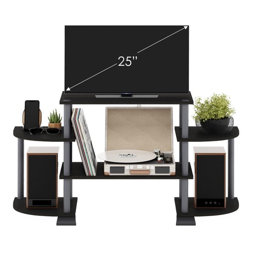 Furinno turn tube wood tv - furinno,