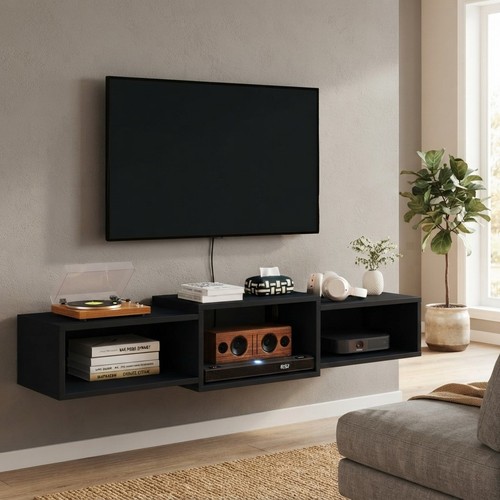 Stylish floating shelf with - stylish,